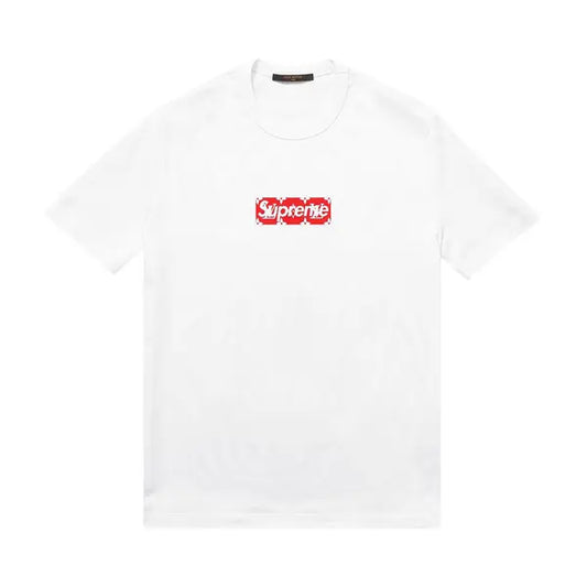 Louis Vuitton x Supreme Box Logo Tee 'White'