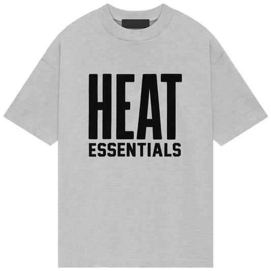 Fear of God Essentials x NBA Heat Tee 'Light Heather'