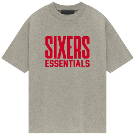 Fear of God Essentials Sixers Tee Warm Heather