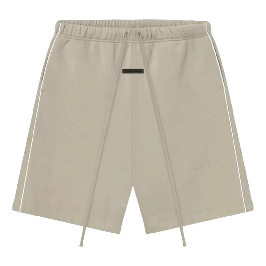 Fear Of God Essentials Relaxed Fleece Shorts 'Timber Cloud White'