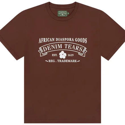 Denim Tears ADG Tee 'Brown'