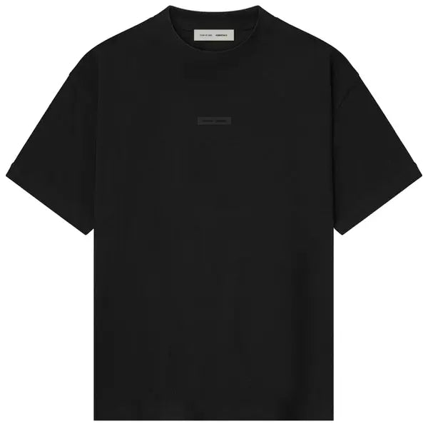 Fear of God Essentials Big Logo Tee 'Jet Black'