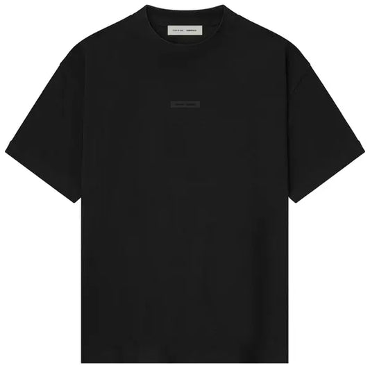 Fear of God Essentials Big Logo Tee 'Jet Black'