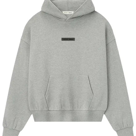 Fear of God Essentials Classic Hoodie 'Concrete Heather'