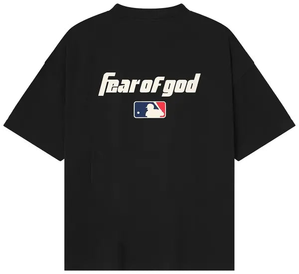 Fear of God Essentials MLB 90s Tee 'Vintage Black' - Hypepieces