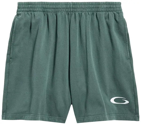Balenciaga Basketball Sweat Shorts 'Dark Green'