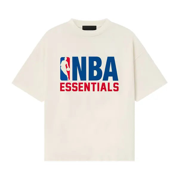 Fear of God Essentials NBA Big Logo 90's Tee 'Cream White'