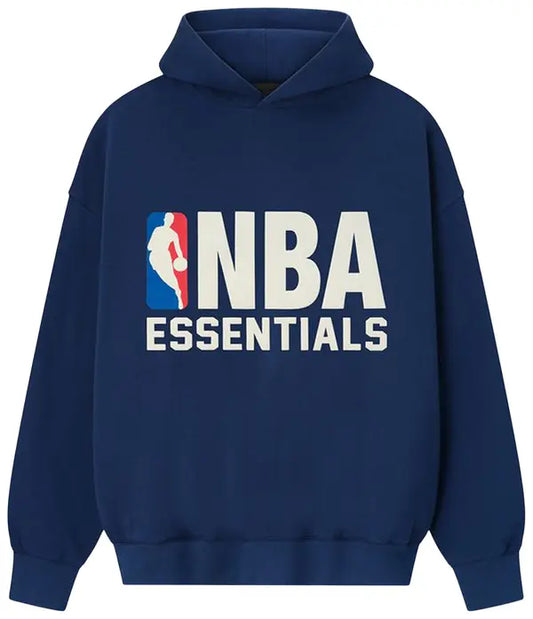 Fear of God Essentials NBA Hoodie 'Estate Blue'