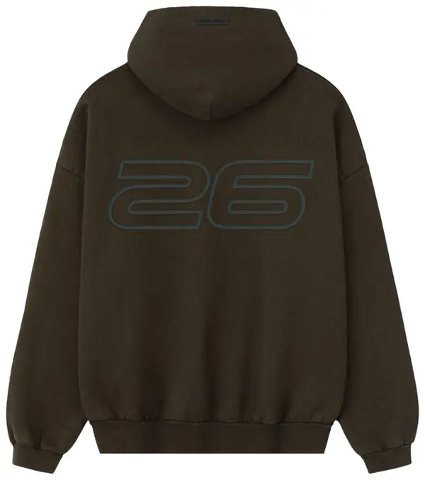Fear of God Essentials Heavy Fleece 90s Hoodie 'Brown' - Hypepieces