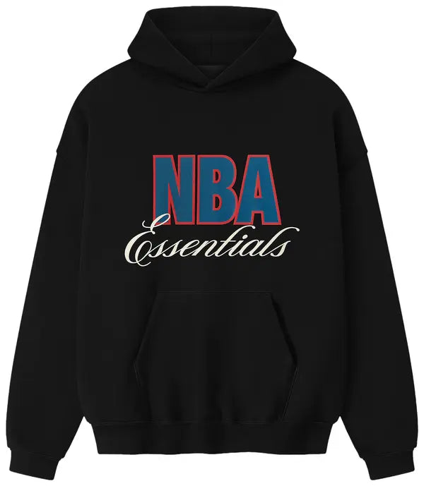 Fear of God Essentials NBA 90s Hoodie 'Black'