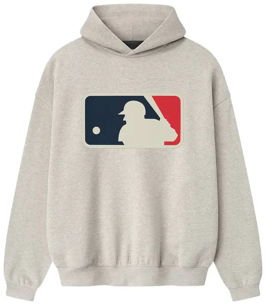 Fear of God Essentials MLB Sport Hoodie 'Heather Stone' - Hypepieces