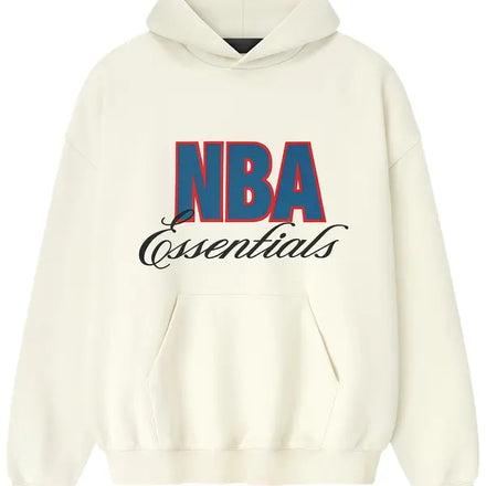 Fear of God Essentials NBA 90s Hoodie 'Cream White'