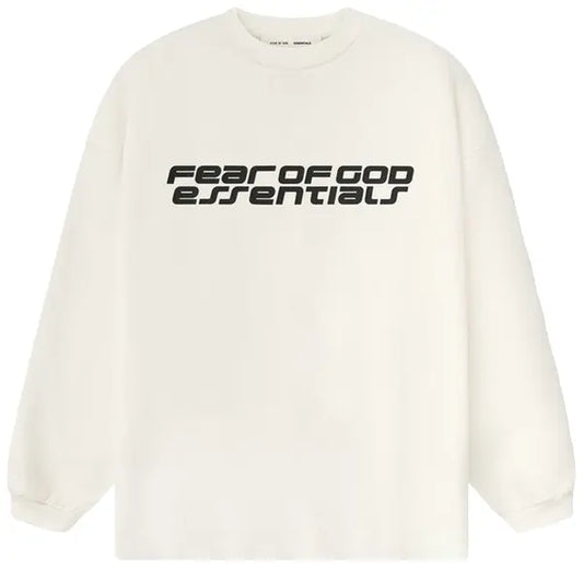 Fear of God Essentials 90's Long-Sleeve Tee 'Ivory'