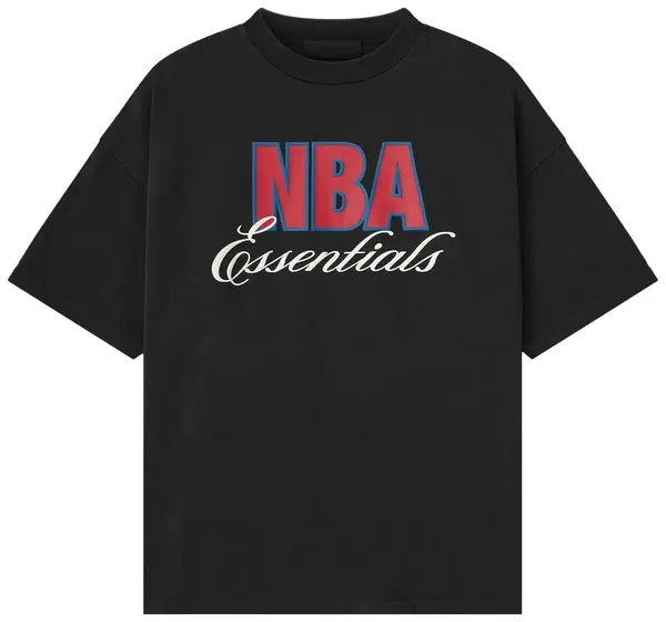 Fear of God Essentials NBA 90s Tee 'Black' - Hypepieces