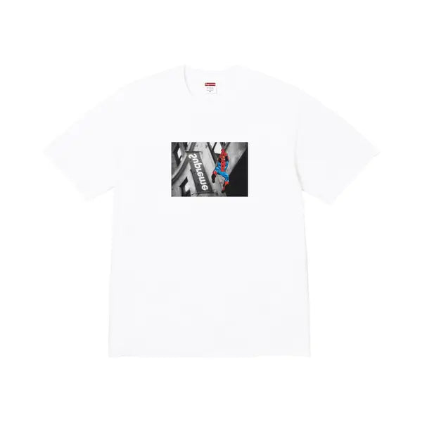 Supreme x Spider-Man Tee 'White' - Hypepieces