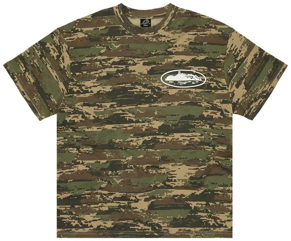 Corteiz Island Puff Print Tee 'Digi Camo'