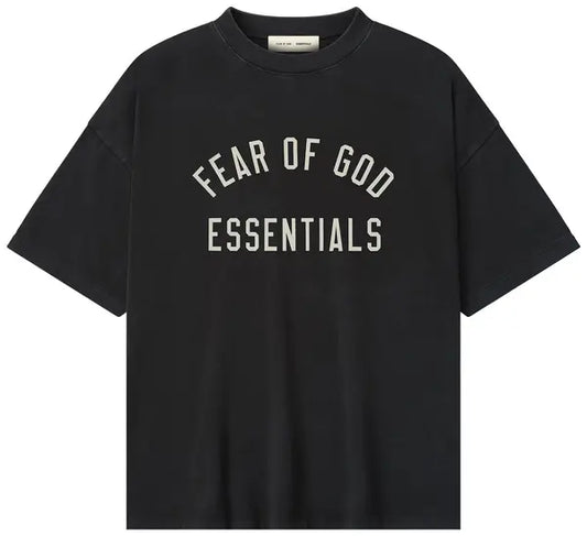 Fear of God Essentials 90s Short-Sleeve Tee 'Vintage Black'