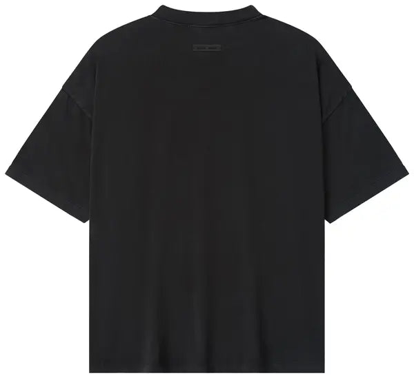 Fear of God Essentials 90s Short-Sleeve Tee 'Vintage Black' - Hypepieces