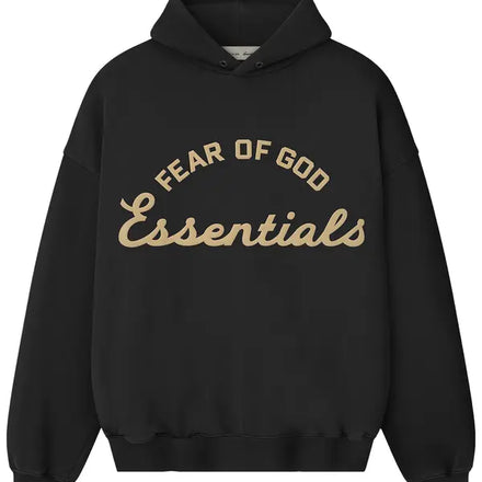 Fear of God Essentials 90's Hoodie 'Faded Black'