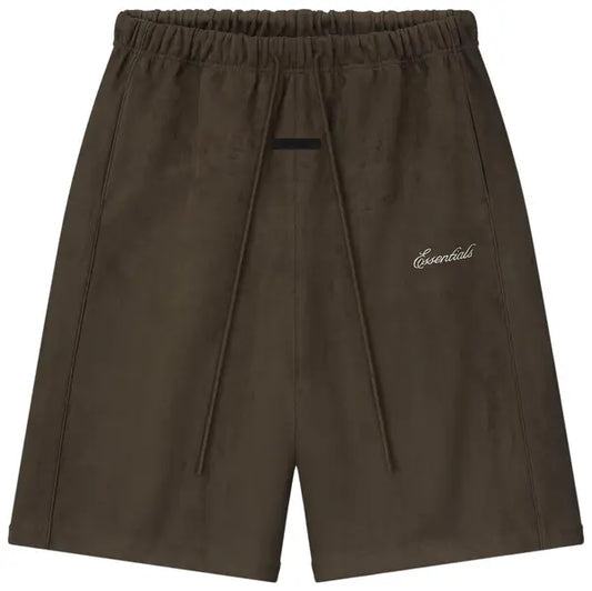 Fear of God Essentials Signature Relaxed Short With Piping 'Brown'