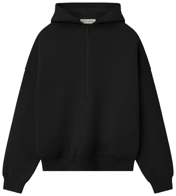 Fear of God Essentials Property Lounge Half Zip Hoodie 'Black'