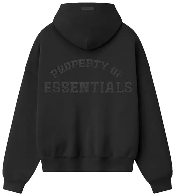Fear of God Essentials Property Lounge Half Zip Hoodie 'Black'