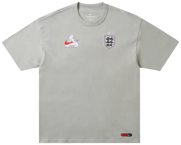 Palace x Nike England T-Shirt 'Pewter Grey'