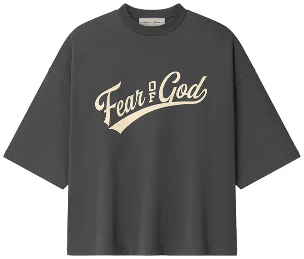 Fear of God Essentials Merch Tee Boxy Fit 'Iron Grey'