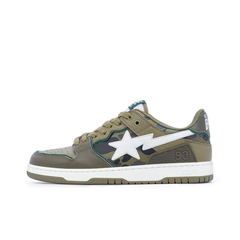 BAPE SK8-STA Green Camo - Hypepieces