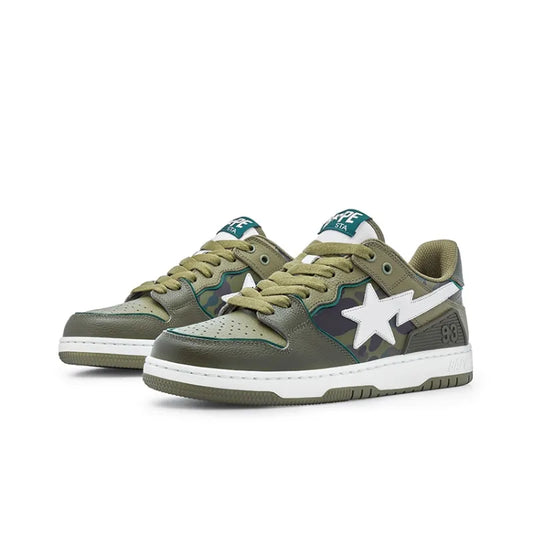 BAPE SK8-STA Green Camo - Hypepieces