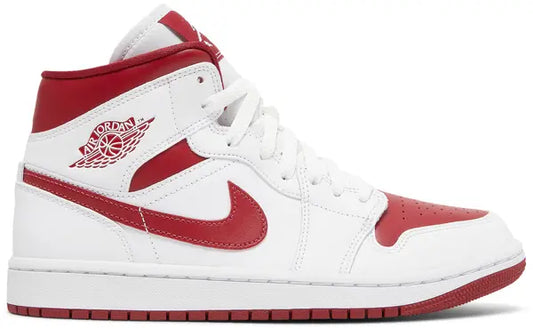Air Jordan 1 Mid 'White Pomegranate' - Hypepieces