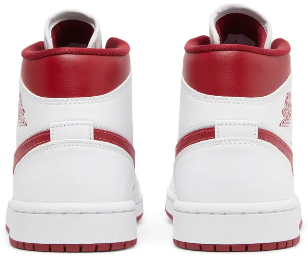 Air Jordan 1 Mid 'White Pomegranate'