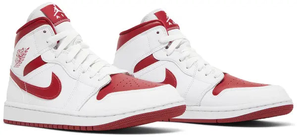 Air Jordan 1 Mid 'White Pomegranate'