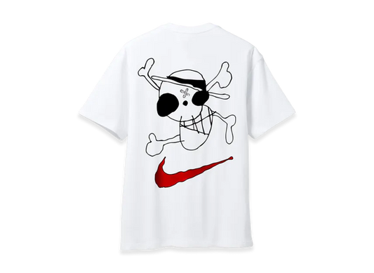 Nike x One Piece Solo Swoosh Tee Promise of Battle ‘White’