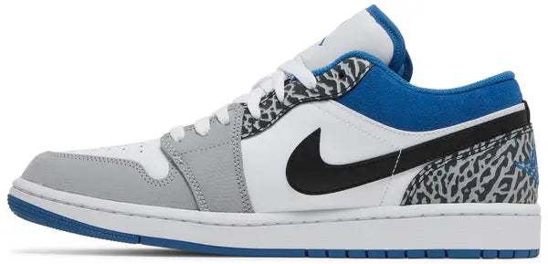 Air Jordan 1 Low SE Elephant Print 'True Blue'