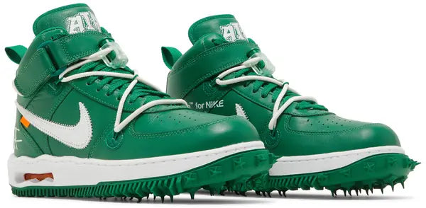 Off-White x Nike Air Force 1 Mid SP Leather 'Pine Green'