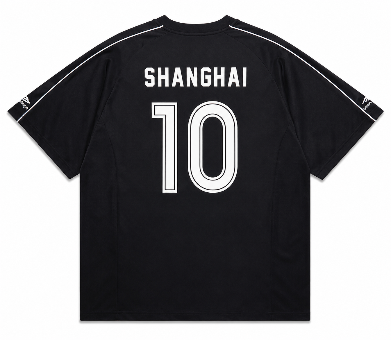Balenciaga Shanghai Soccer Tee 'Black'