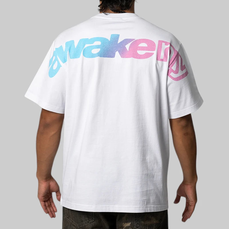Awake NY Gradient Sport Tee 'White'