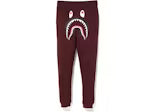 Bape Shark Joggers ‘Burgundy’ - Hypepieces