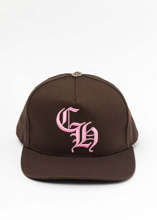 Chrome Hearts CH Baseball Hat 'Brown/Pink'