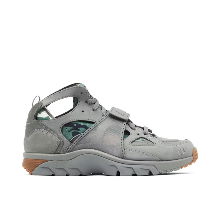 Corteiz x Nike Air Trainer Huarache 'Gully Grey' - Hypepieces