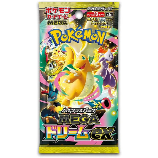 Pokemon Japanese Mega Dream EX Booster Pack - Hypepieces