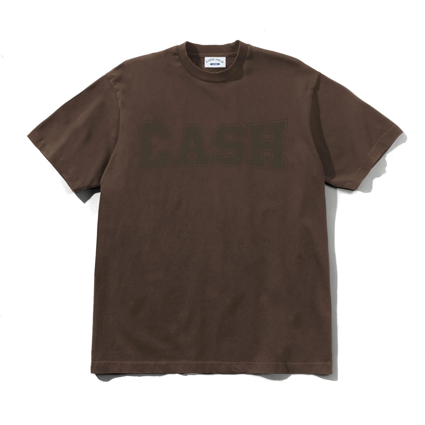 Cash Only Campus Tee 'Brown' - Hypepieces