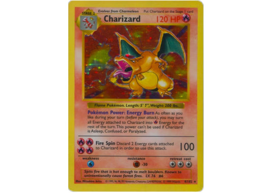 Pokemon Base Set Holo Charizard 1999 - Hypepieces