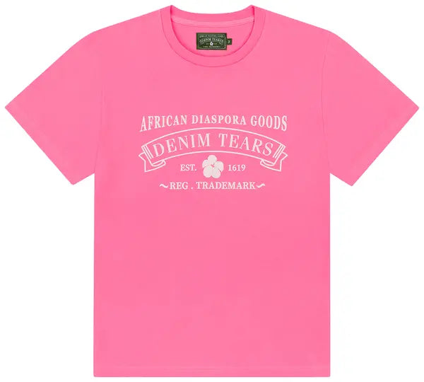 Denim Tears ADG Tee 'Pink'