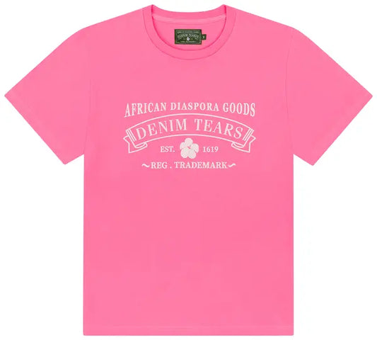 Denim Tears ADG Tee 'Pink'