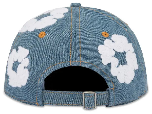 Denim Tears Denim Cotton Wreath Cap 'Light Wash'