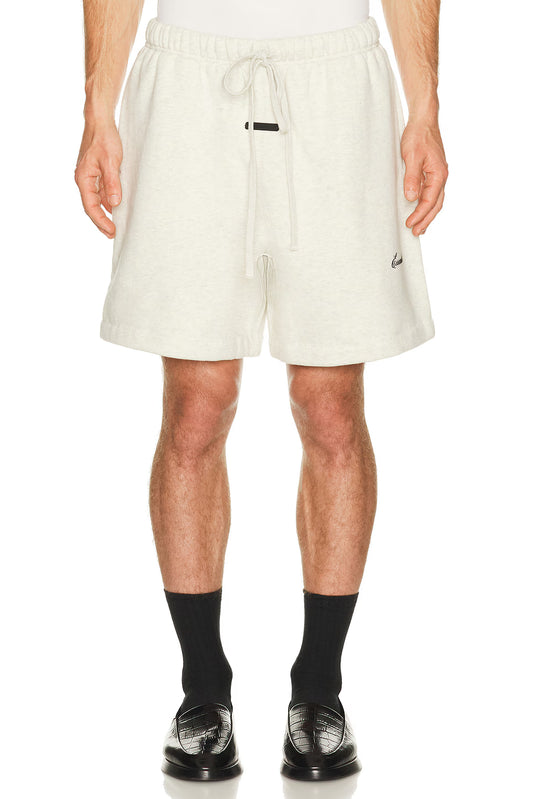 Fear Of God Essentials Signature Shorts 'Light Oatmeal' - Hypepieces