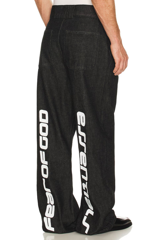 Fear Of God Essentials 90s Work Pants 'Black' - Hypepieces