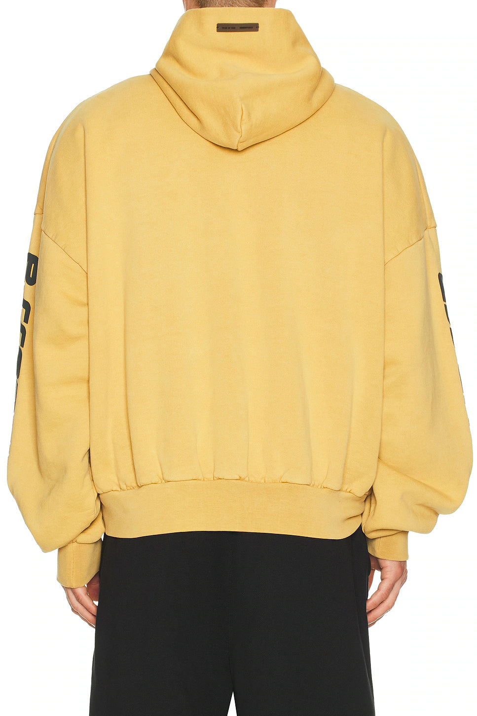 Fear Of God Essentials Heavy Fleece 90s Hoodie 'Canary Yellow' - Hypepieces